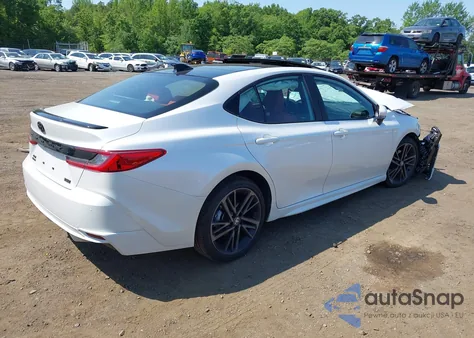 2025 Toyota Camry Xse z USA, uszkodzony, nr VIN 4T1DBADK4SU509867